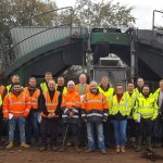 Students on Compost Course